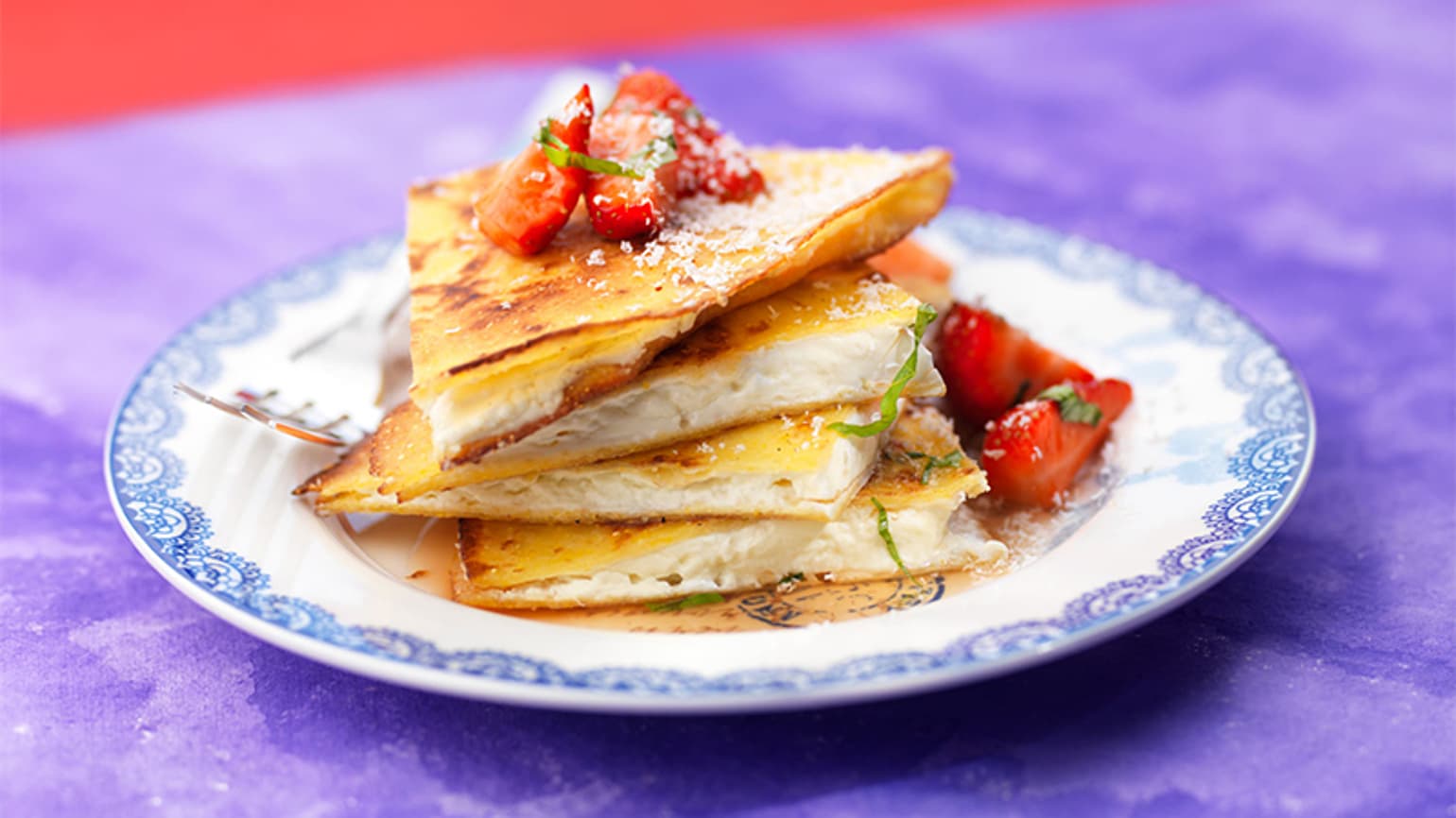 quesadillas-with-white-chocolate-strawberries-and-basil
